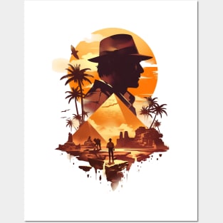 Adventures in the Desert - Indy Posters and Art